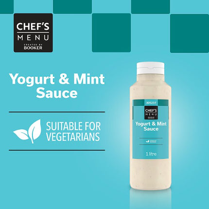 Yogurt & Mint Sauce | Chef's Menu 1 Litre