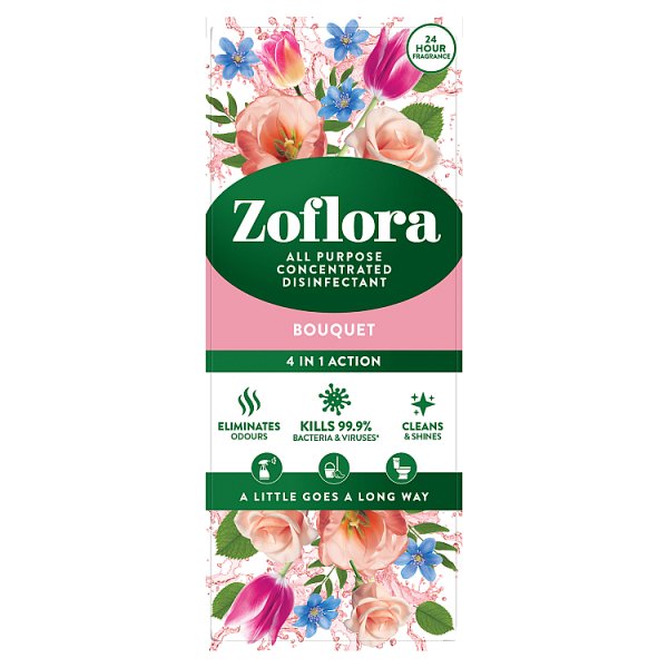 Zoflora Disinfectant Bouquet 500ml | 4 in 1 Concentrated Disinfectant