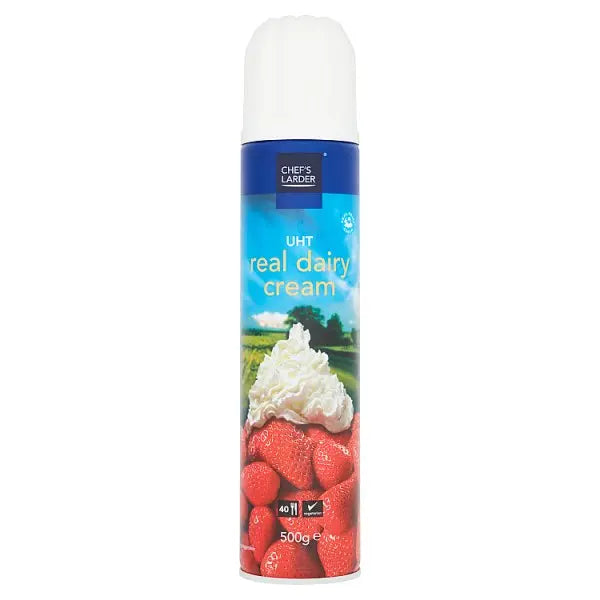 Chef's Larder UHT Real Dairy Cream 500g The Catering Mart