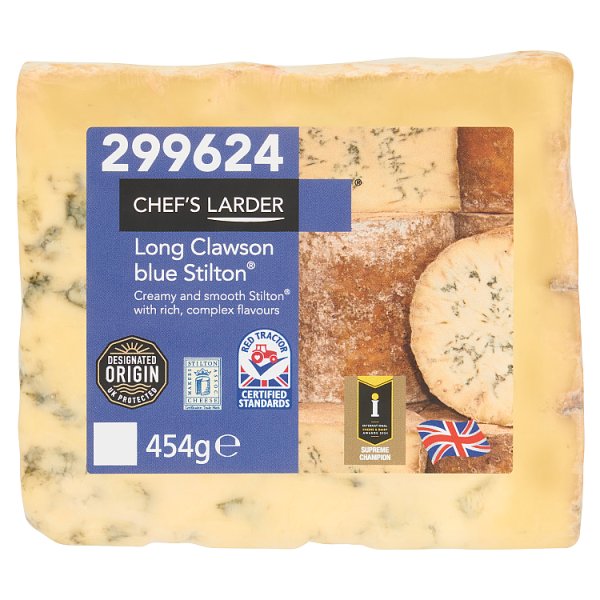 Chef's Larder Long Clawson Blue Stilton 454g