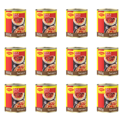 Maggi Rich & Rustic Multi Use Tomato Sauce 12 x 950g | Catering Tomato Sauce Bulk Case