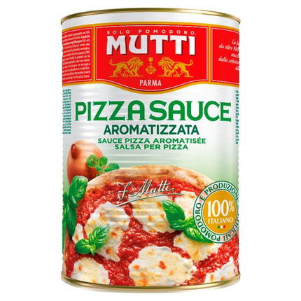 Mutti Pizza Sauce Aromatica 4100g catering Italian pizza sauce tin