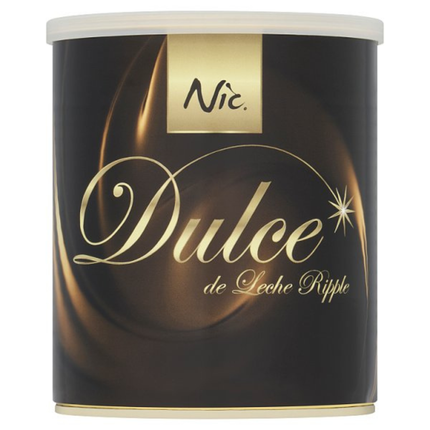 NIC Dulce De Leche Ripple 980g creamy caramel dessert sauce for ice cream, waffles and hospitality desserts