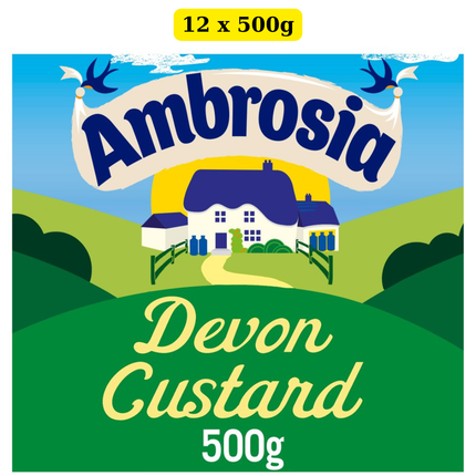 Ambrosia Devon Custard Dessert Carton 500g | Wholesale Ready Custard