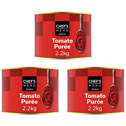 Chef's Menu Tomato Purée 3 x 2.2kg catering bulk case