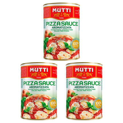 Mutti Pizza Sauce Aromatica 3 x 4100g catering bulk case