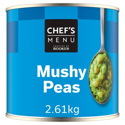 Chef's Menu Mushy Peas 2.61kg catering tin