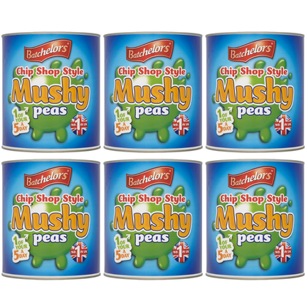 Batchelors Chip Shop Style Mushy Peas 6 x 3kg catering bulk case