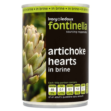 Fontinella Artichoke Hearts in Brine 390g jar