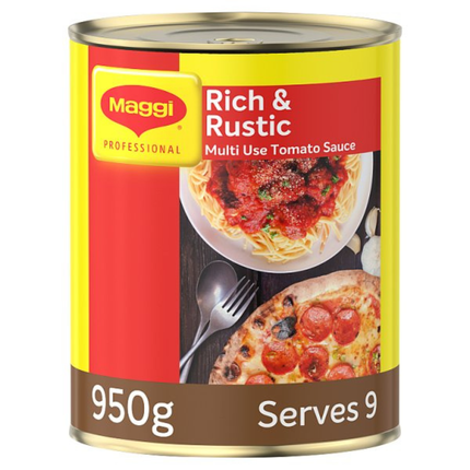 Maggi Rich & Rustic Multi Use Tomato Sauce 950g bottle