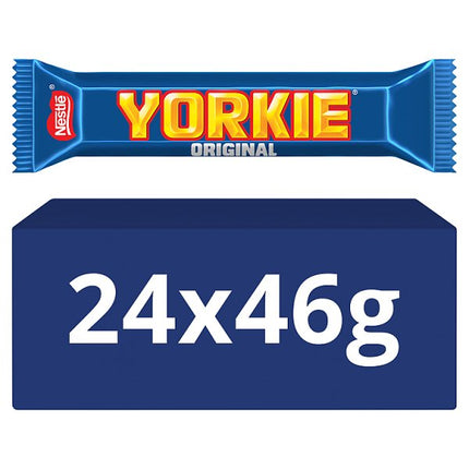 Yorkie Chocolate - Yorkie Milk Chocolate Bar 24 x 46g
