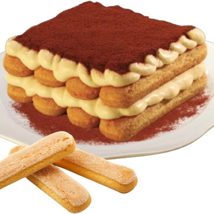 Forno Bonomi Savoiardi Biscuits 2x 400g | Italian Lady Fingers for Tiramisu