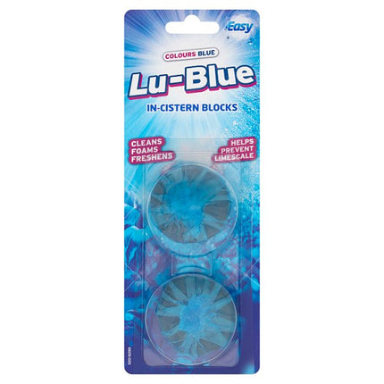 Easy Colours Blue Lu-Blue In-Cistern Blocks 12 x 2 x 38g