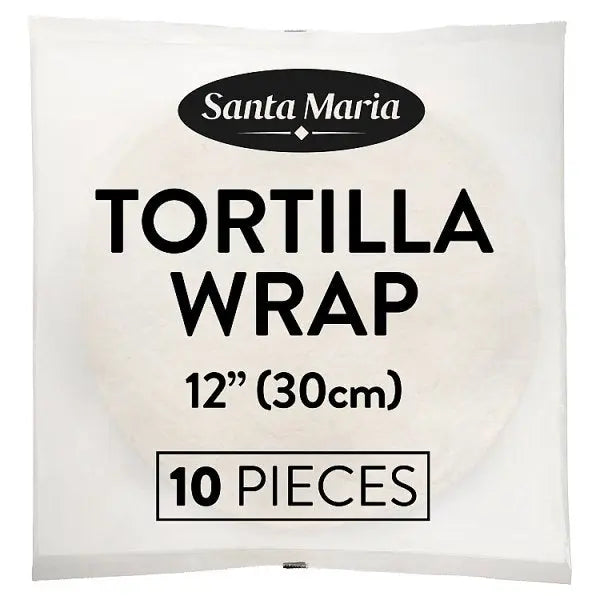 Santa Maria 10 Tortilla Wrap 12" (30cm) 900g The Catering Mart