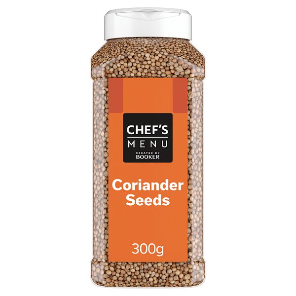 Chef's Menu Coriander Seeds 300g wholesale catering pack of whole coriander seeds