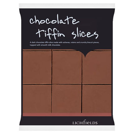 Lichfields Chocolate Tiffin Slices 585g - 9 SLICES