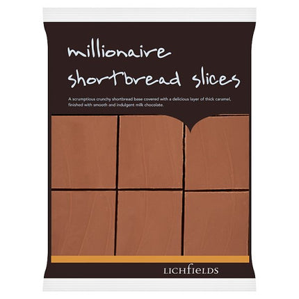 Lichfields Millionaire Shortbread Slices 540g - 9 Slices