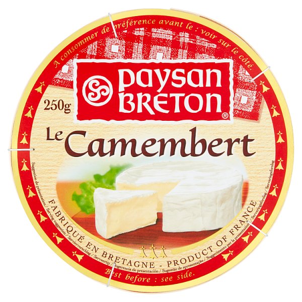 Paysan Breton Camembert 250g | French Soft Ripened Camembert Cheese