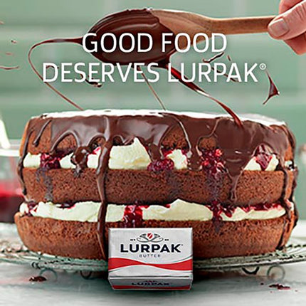 Lurpak Unsalted Butter 200g | Premium Unsalted Butter Block