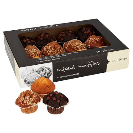 Lichfields 12 Mixed Muffins