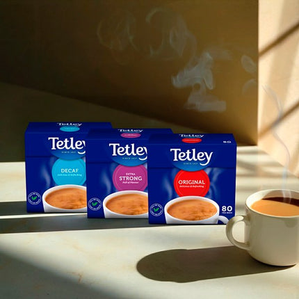 Tetley Original Tea Bags 6 x 160 Bags | Bulk Black Tea Bags for Catering & Hospitality