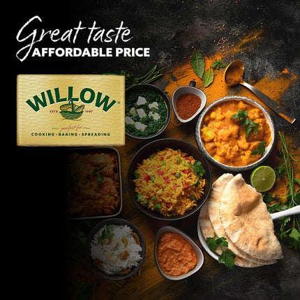 Willow Butter Alternative Blocks 20 x 200g | Spreadable Butter Alternative for Catering