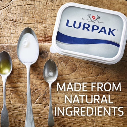 Lurpak Slightly Salted Spreadable Butter & Rapeseed Oil Blend 8 x 1kg | Bulk Spreadable Butter