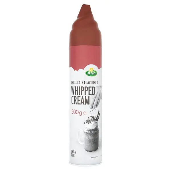 Arla Chocolate Flavoured Whipped Cream 500g The Catering Mart