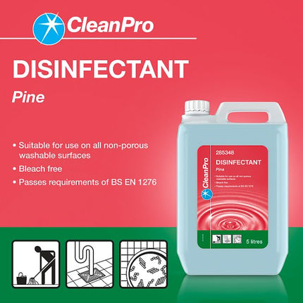 CleanPro Pine Disinfectant 5 Litre | Wholesale Multi-Purpose Disinfectant Cleaner