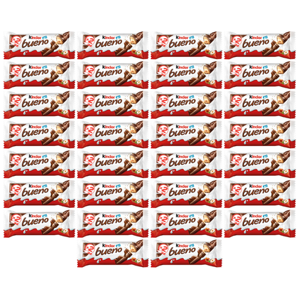 Kinder Bueno Twin Bars 30 x 43g | Kinder Bueno Chocolate