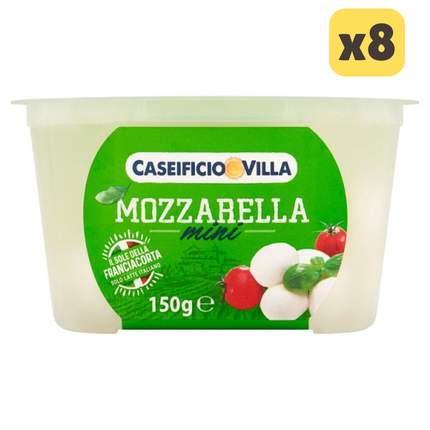 Caseificio Villa Mozzarella Mini 150g [CASE OF 8 x 150g]