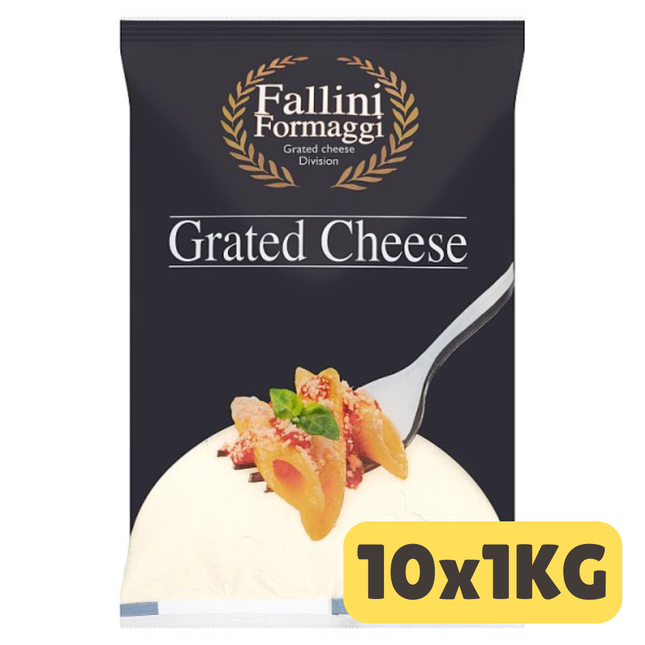 Fallini Formaggi Grated Cheese 1KG [10 x 1KG]