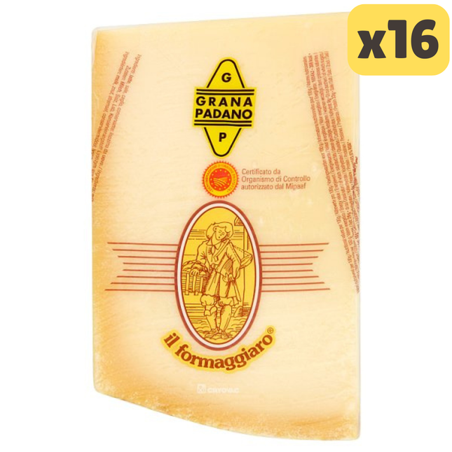 Grana Padano D.O.P. Formaggio 1kg [CASE OF 16 x 1KG]
