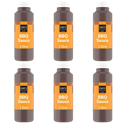 BBQ Sauce | Chef's Menu Case of 6 x 1 Litre