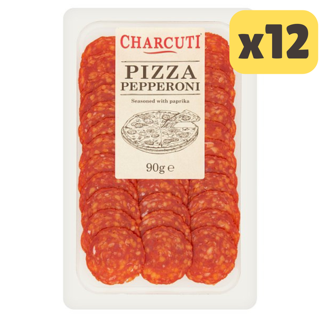 Charcuti Pizza Pepperoni [CASE OF 12x90g]