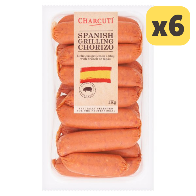 Charcuti Spanish Grilling Chorizo [CASE OF 6x1kg]