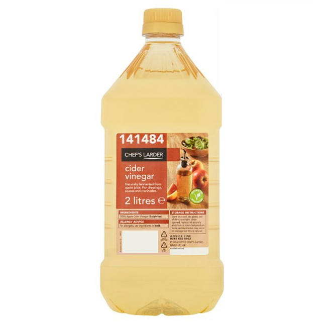 Cider Vinegar Chef's Larder Cider Vinegar 2 Litres