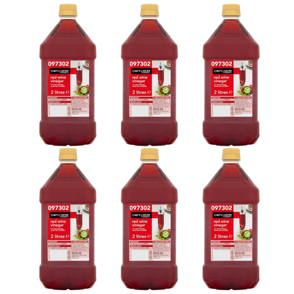 Red Wine Vinegar | Chef's Larder Case of 6 x 2 Litres