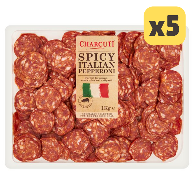 Charcuti Spicy Italian Pepperoni [CASE OF 5x1kg]