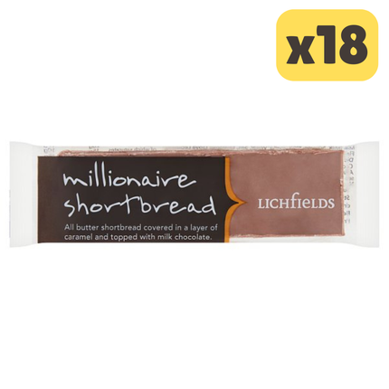Lichfields Millionaire Shortbread 65g [CASE OF 18]