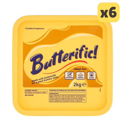 Butterific 2kg [CASE OF 6 x 2KG]
