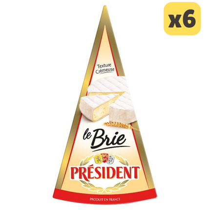 Président French Brie Cheese 200g [CASE OF 6x200g]
