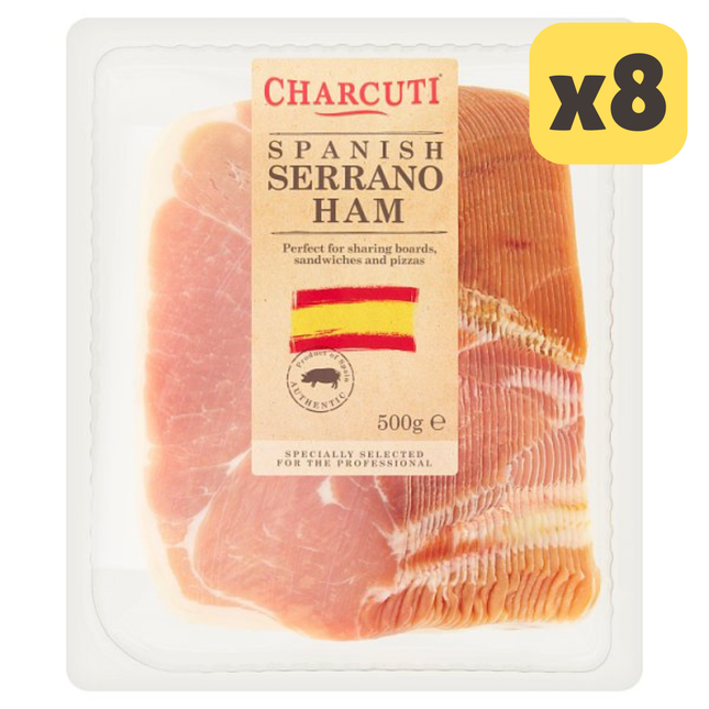 Charcuti Spanish Serrano Ham [CASE OF 8x500g]