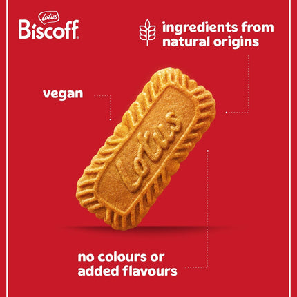 Lotus Biscoff Biscuits 300 Pack | Individually Wrapped Caramelised Coffee Biscuits